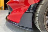 2017-2026 Ferrari 812 Superfast GTS MSY Style DRY Carbon Fiber Front Bumper Side Vents