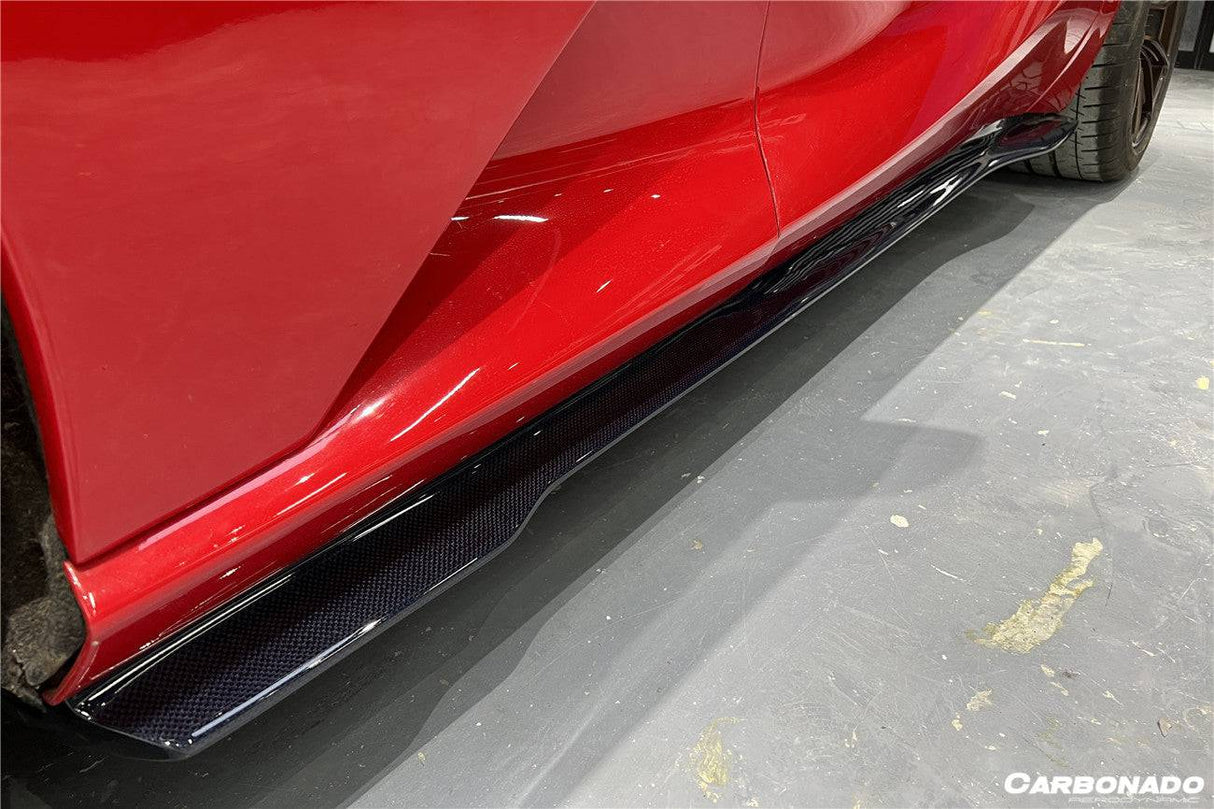 2017-2026 Ferrari 812 Superfast GTS MSY Style DRY Carbon Fiber Side Skirts