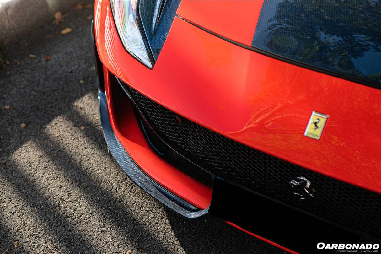 2017-2026 Ferrari 812 Superfast GTS MSY Style DRY Carbon Fiber Front Lip