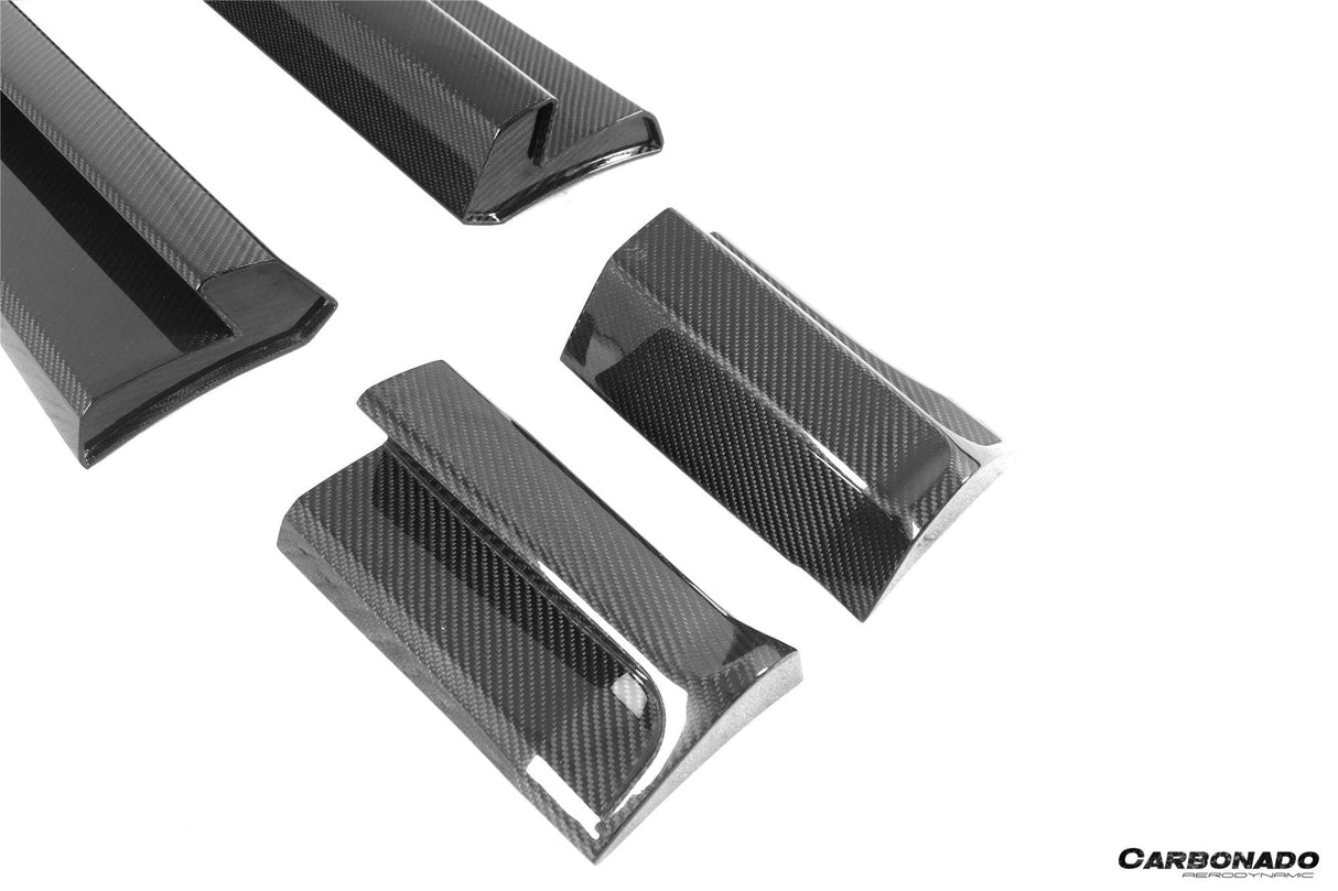 2021-2024 Aston Martin DBX 707 Style Dry Carbon Fiber Side Skirts
