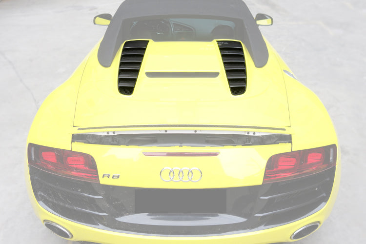 2009-2015 Audi R8 Spyder OE Style Carbon Fiber Trunk Air Scoop Cover