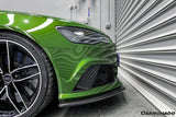 2013-2018 Audi RS6 Avant OE Style Carbon Fiber Front Bumper Caps