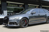 2013-2018 Audi RS6 C7 Avant BS Style Carbon Fiber Front Bumper Vent Caps