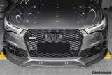 2013-2018 Audi RS6 C7 Avant BS Style Carbon Fiber Front Bumper Vent Caps