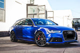 2013-2018 Audi RS6 Avant Carbon Fiber Front Bumper Caps