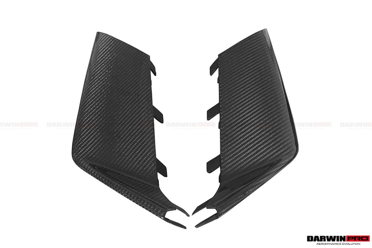 2013-2018 Audi RS6 Avant Carbon Fiber Front Bumper Caps