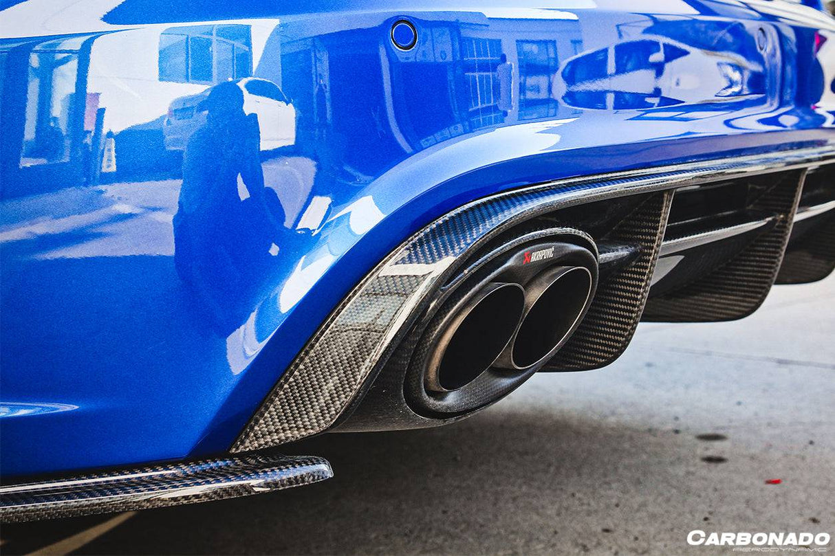 2013-2018 Audi RS6 Avant OE Style Carbon Fiber Rear Lip