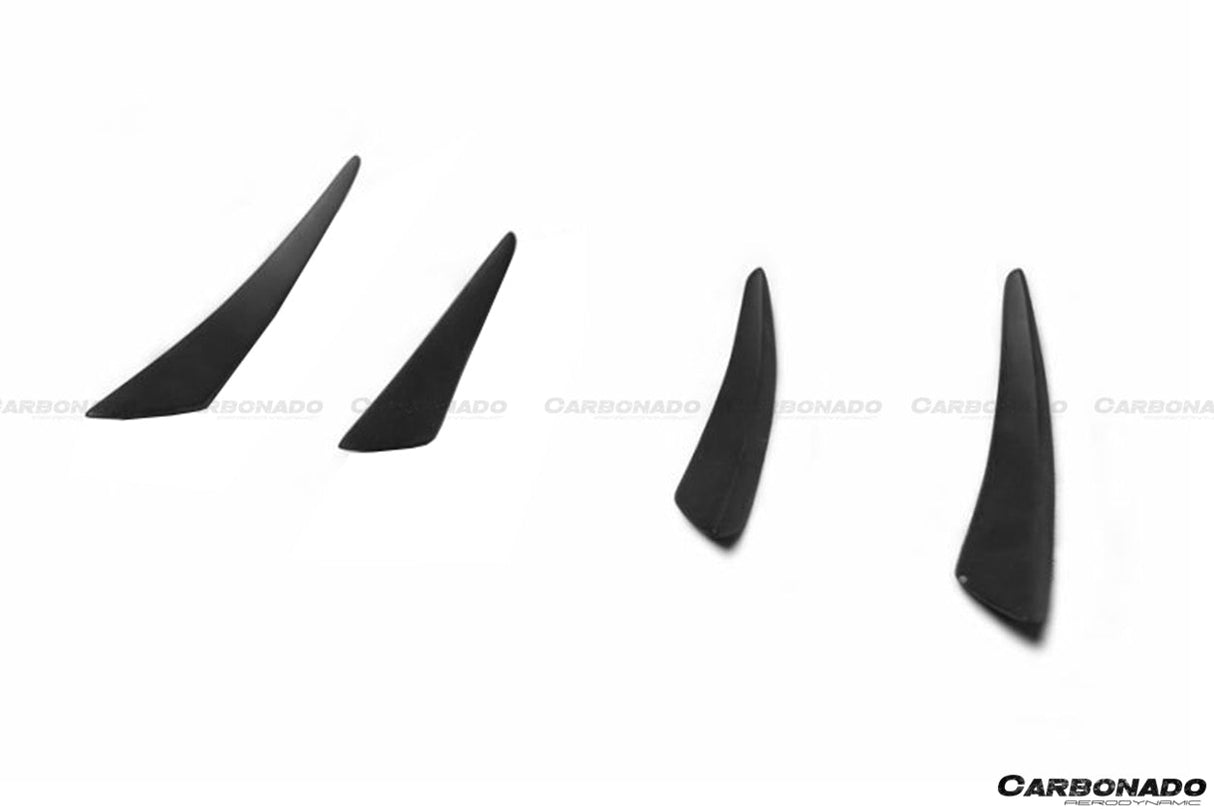 2013-2016 BMW 2 Series F22  F23 EXOT Style Front Canards (M-Tech Only)