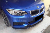 2013-2016 BMW 2 Series F22  F23 EXOT Style Front Canards (M-Tech Only)