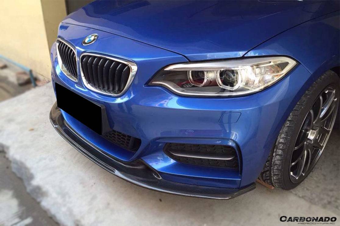 2013-2016 BMW 2 Series F22  F23 EXOT Style Front Canards (M-Tech Only)