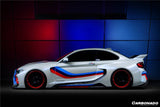 2014-2019 BMW 2 Series F22 VR Style Partial Carbon Fiber Wide Body Full Body Kit