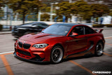2014-2019 BMW 2 Series F22 VR Style Partial Carbon Fiber Wide Body Full Body Kit