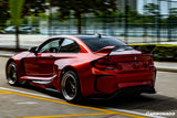2014-2019 BMW 2 Series F22 VR Style Partial Carbon Fiber Wide Body Full Body Kit