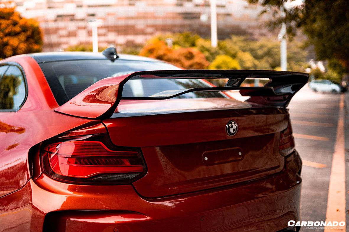 2014-2019 BMW 2 Series F22 VR Style Partial Carbon Fiber Wide Body Full Body Kit