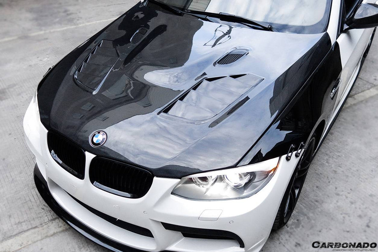 2011-2013 BMW 3 Series E92 E93 LCI SIB Style Carbon Fiber Hood
