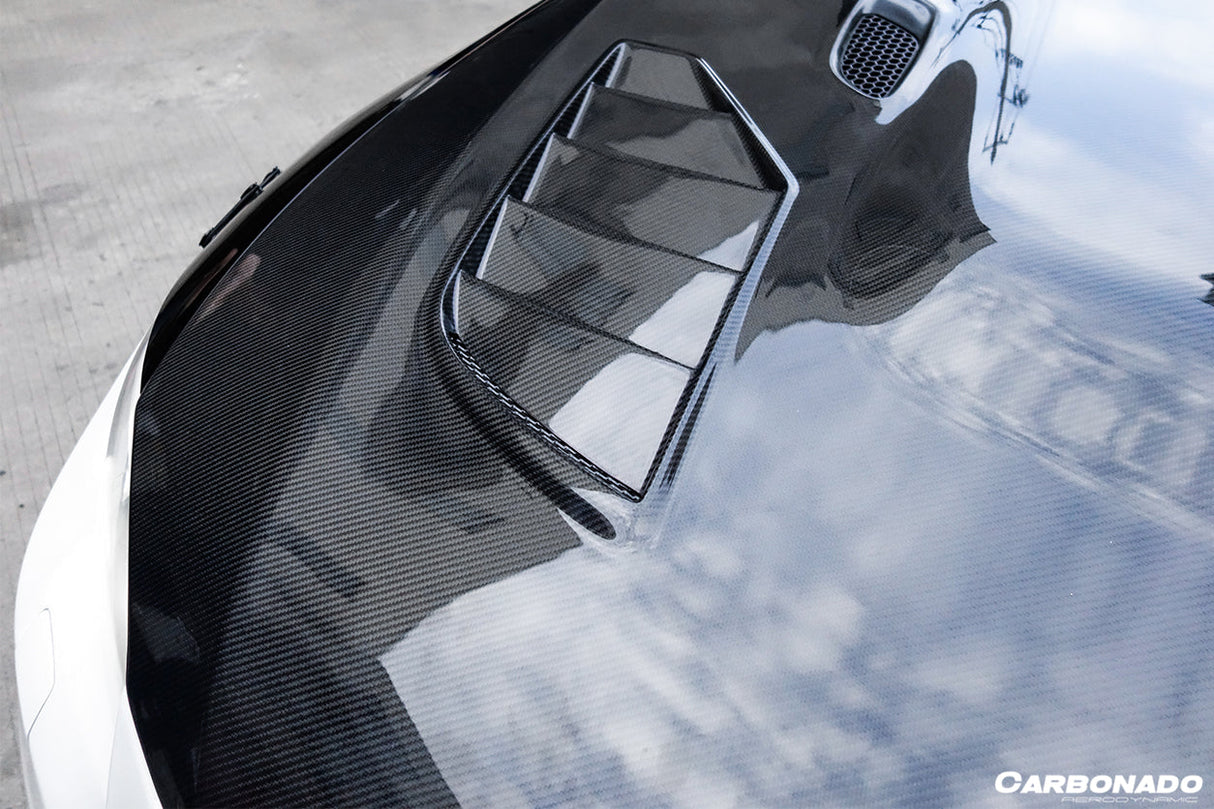 2011-2013 BMW 3 Series E92 E93 LCI SIB Style Carbon Fiber Hood