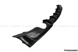 2013-2019 BMW 3 Series F30 F35 MP Style Carbon Fiber Dual Exhaust Rear Lip (For M-Tech Only)