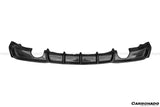 2013-2019 BMW 3 Series F30 F35 MP Style Carbon Fiber Dual Exhaust Rear Lip (For M-Tech Only)