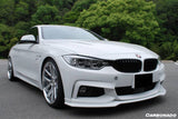 2014-2017 BMW 4 Series F32 F33 M Sport ECC Style Carbon Fiber Front Lip