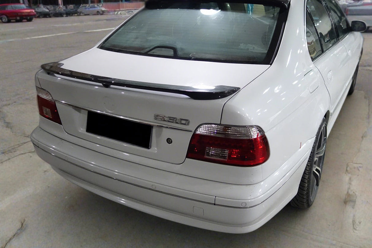1997-2003 BMW 5 Series E39 MT Style Carbon Fiber Turnk Spoiler
