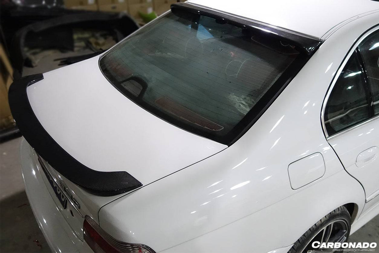 1997-2003 BMW 5 Series E39 MT Style Carbon Fiber Turnk Spoiler