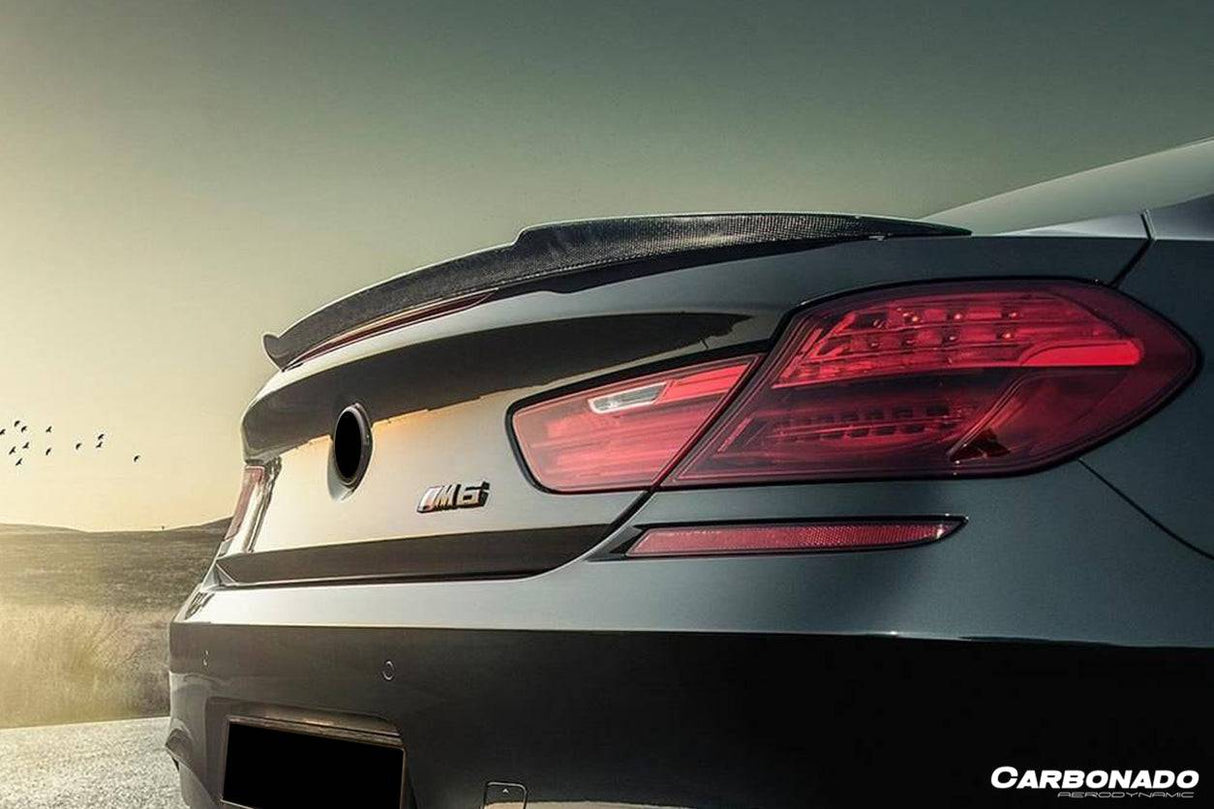2011-2018 BMW 6 Series F12  M6 Convertiable VRS Style Carbon Fiber Trunk Spoiler