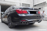 2009-2015 BMW 7 Series F01 F02 WD Style Rear Bumper With Tips