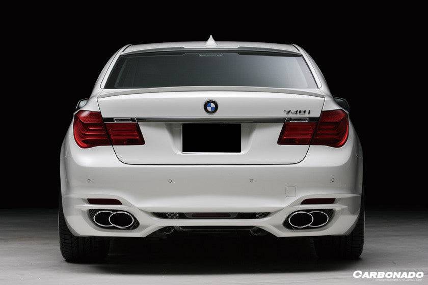 2009-2015 BMW 7 Series F01 F02 WD Style Rear Bumper With Tips