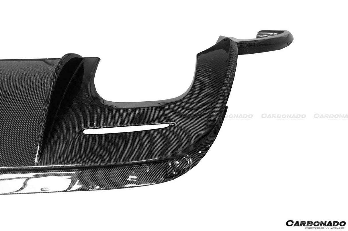 2009-2014 BMW E71 X6M VS Style Carbon Fiber Rear Diffuser