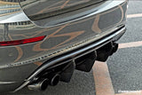 2009-2014 BMW E71 X6M AK Style Carbon Fiber Rear Diffuser