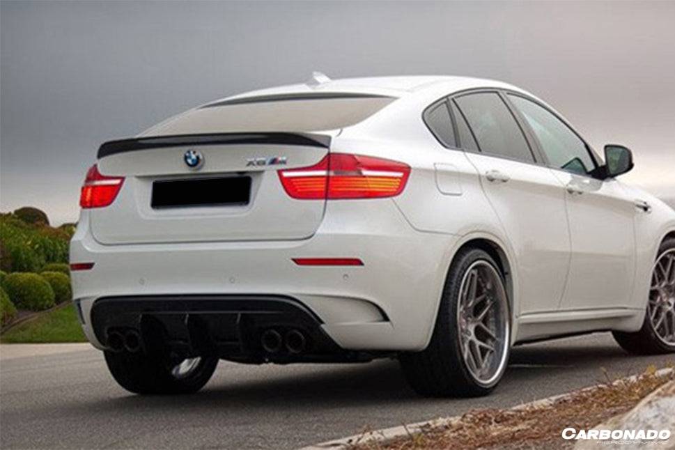 2009-2014 BMW E71 X6M AK Style Carbon Fiber Rear Diffuser