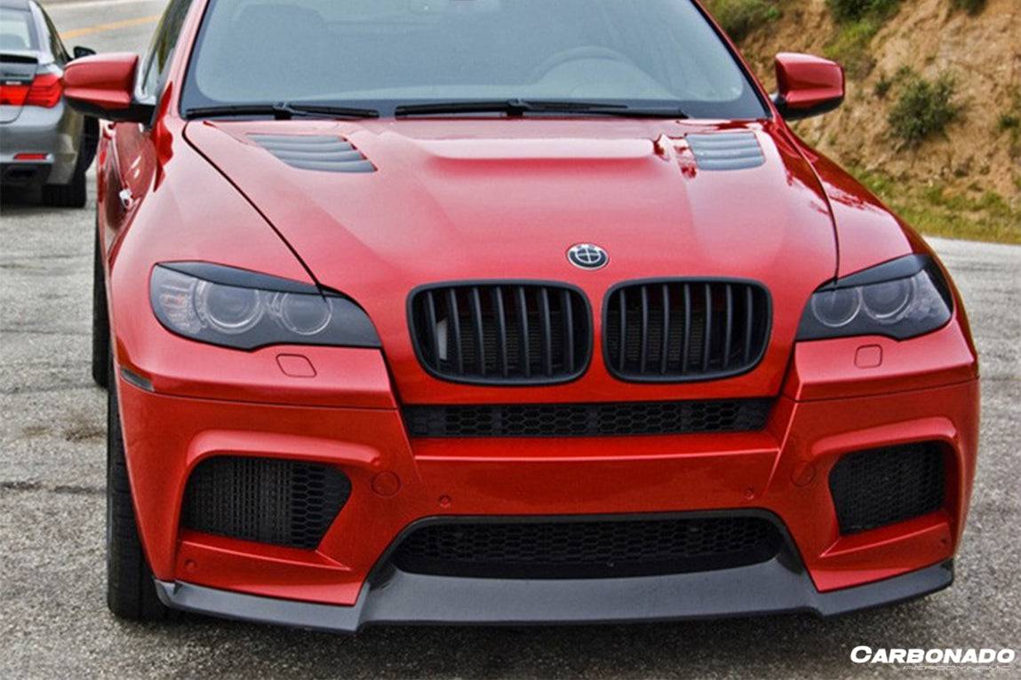 2009-2014 BMW E70 E71 X5M X6M VS Style Carbon Fiber Front Lip