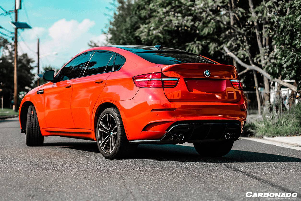 2009-2014 BMW E71 X6M VS Style Carbon Fiber Rear Diffuser