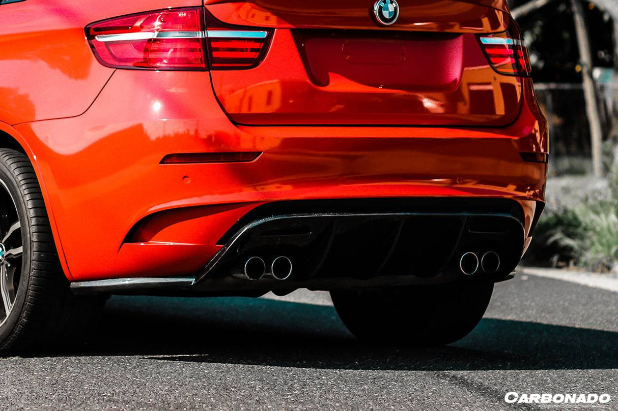 2009-2014 BMW E71 X6M VS Style Carbon Fiber Rear Diffuser