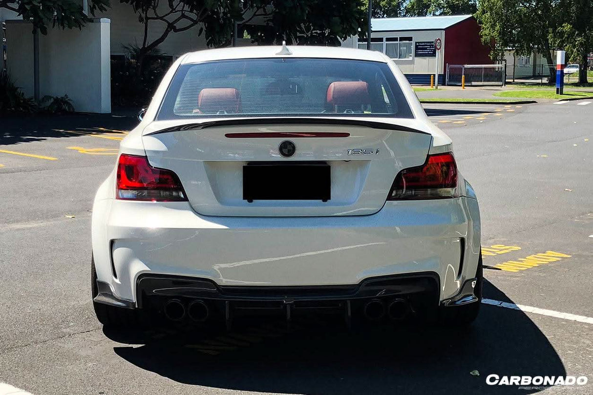 2008-2013 BMW E82 1 Series    1M RZ Style Carbon Fiber Trunk Spoiler