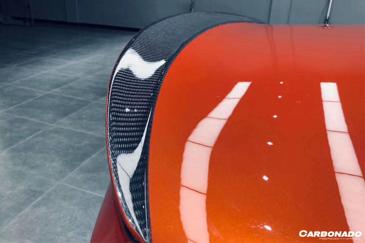 2008-2013 BMW E82 1 Series    1M RZ Style Carbon Fiber Trunk Spoiler