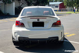 2008-2013 BMW E82 E88 1M RZ Style Carbon FIber Rear Lip