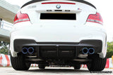 2008-2013 BMW E82 E88 1M RZ Style Carbon Fiber Rear Lip  Rear Diffuser Undertray