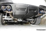 2008-2013 BMW E82 E88 1M RZ Style Carbon Fiber Rear Lip  Rear Diffuser Undertray