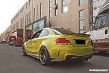 2008-2013 BMW E82 E88 1M RZ Style Carbon Fiber Rear Lip  Rear Diffuser Undertray
