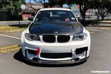 2008-2013 BMW E82 E88 1M RZ Style Carbon FIber Front Lip