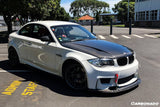 2008-2013 BMW E82 E88 1M RZ Style Carbon FIber Front Lip