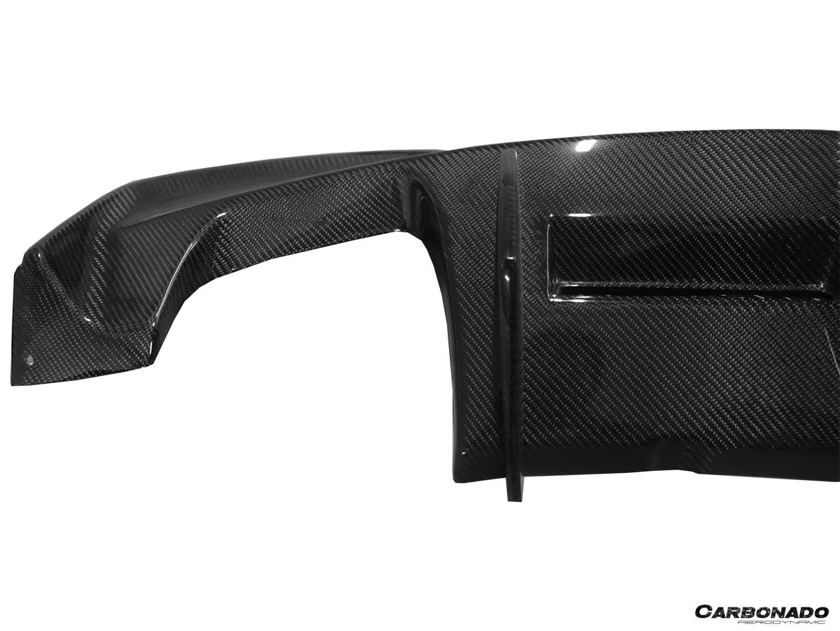 2008-2013 BMW E82 E88 1M RZ Style Carbon FIber Rear Lip