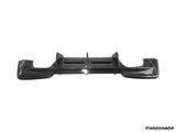 2008-2013 BMW E82 E88 1M RZ Style Carbon Fiber Rear Lip  Rear Diffuser Undertray