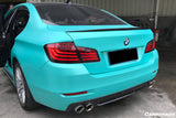 2011-2016 BMW F10 F18 5 Series HM Style Carbon Fiber Rear Lip (Can Not Fit MT Rear bumper)