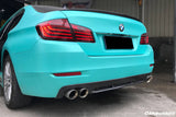 2011-2016 BMW F10 F18 5 Series HM Style Carbon Fiber Rear Lip (Can Not Fit MT Rear bumper)