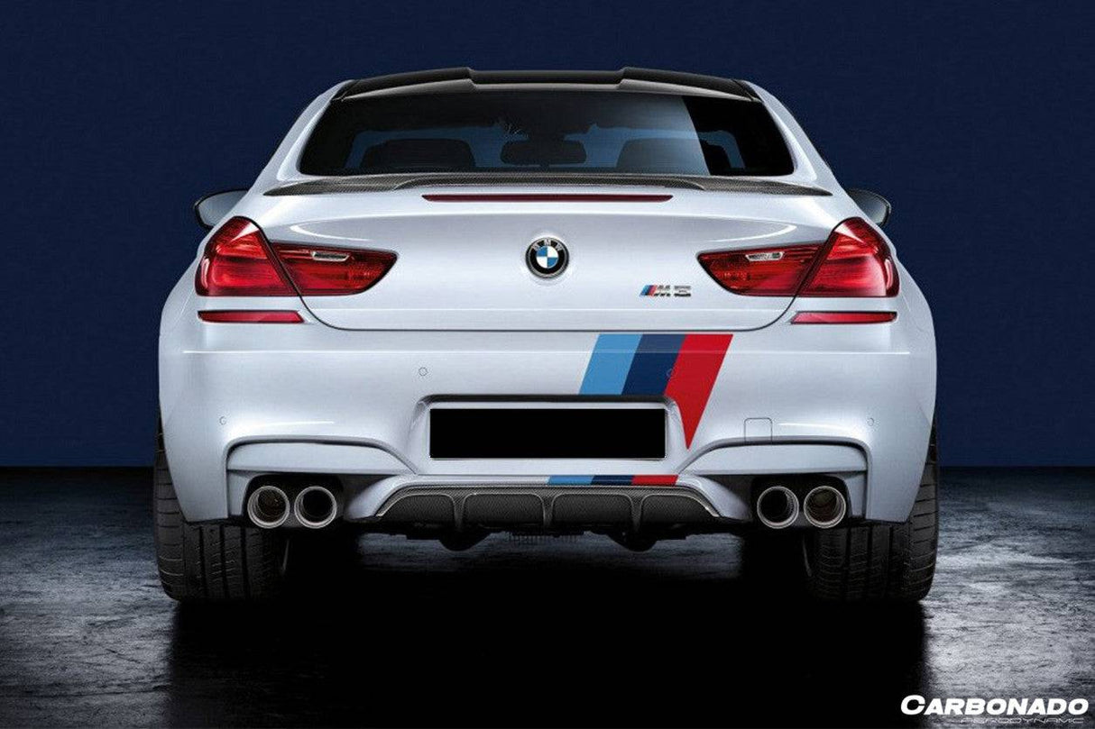 2012-2018 BMW F12 F13 M6 MP Style Carbon Fiber Rear Lip