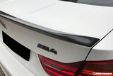 2014-2020 BMW F82 M4 Coupe D3 Style Carbon Fiber Trunk Spoiler