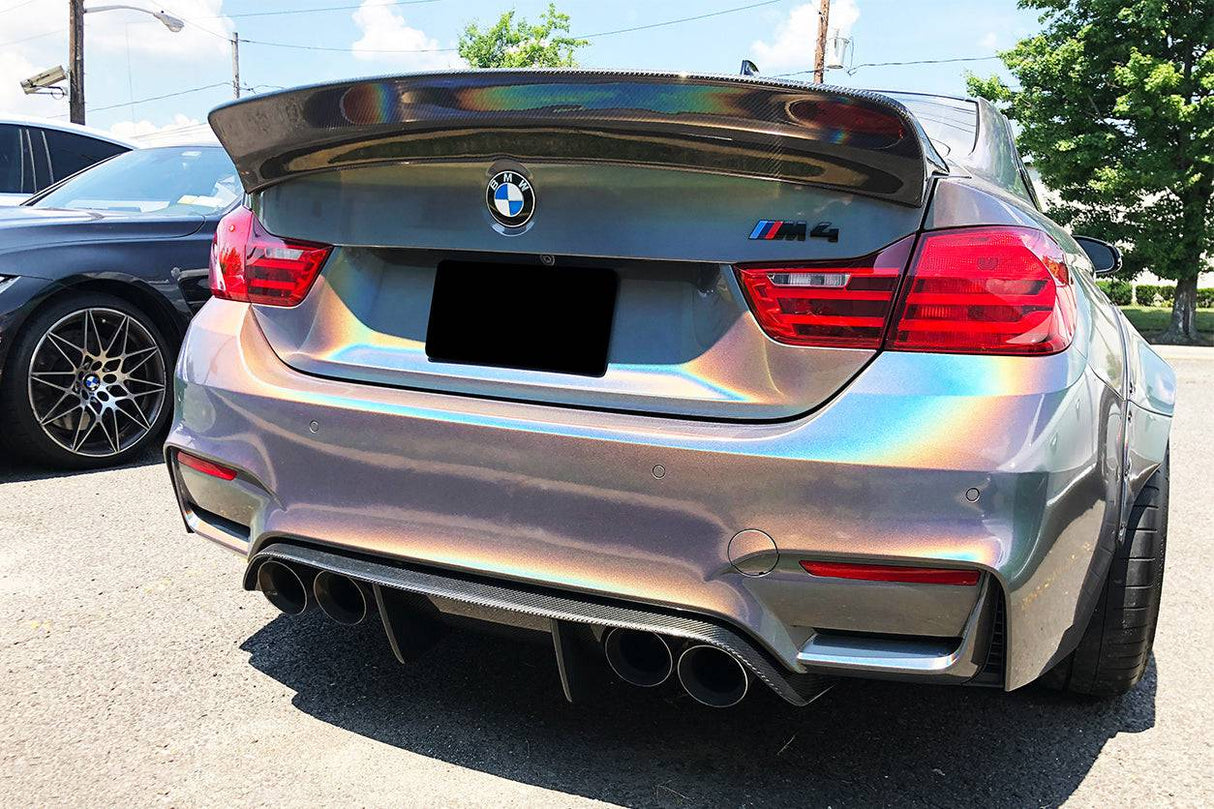 2014-2020 BMW F82    F83 M4 DE Style Partial Carbon Fiber Aero - Full Kit