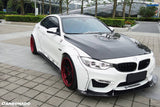 2014-2020 BMW F82    F83 M4 DE Style Partial Carbon Fiber Aero - Full Kit